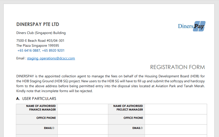 Registration Form